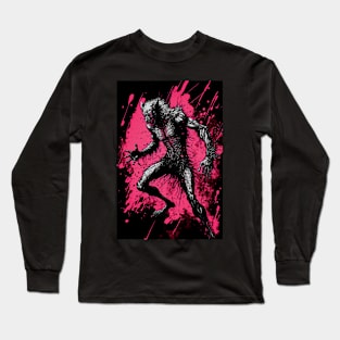 Mörk Borg Bestiary - Werewolf Long Sleeve T-Shirt